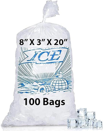 Ice bags Gusseted